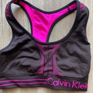 Calvin Klein sports bra Small